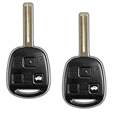KeylessOption Keyless Entry Remote Control Car Key Fob Replacement for HYQ1512V (Pack of 2)