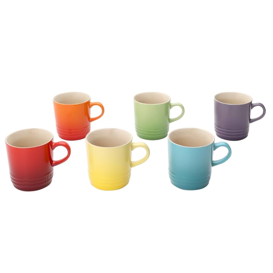 Amazon.co.jp: ル・クルーゼ(Le Creuset) マグカップ 200ml 6個