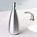 iDesign Nogu Metal Lotion Dispenser Kitchen, Bathroom Countertops, Vanities, Dressers, Desks, 3.25