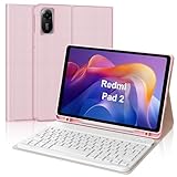 8 tablet bluetooth keyboard case Liberación de calor y protección integral: El funda diseño viene con un patrón de rejilla de panal que es mejor para la liberación de calor y antideslizante. Diseño inteligente para prolongar la vida útil de su amado Xiaomi Redmi Pad 2/Redmi Pad SE 11