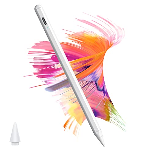 Stylet ipad rejette la Paume, Pencil ipad, Stylet ipad 9eme génération,ipad Stilet 6/7/8,Stylet pour ipad Mini 5/6, Stylo ipad Air 3/4/5, Stylet ipad Pro 12.9" 3/4/5, ipad Pro 11" Cover
