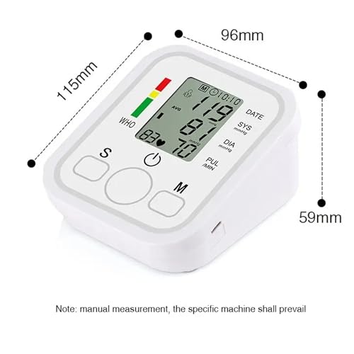 Image of Aika Combo Pack: AK-555 Arm Digital Blood Pressure Monitor with Voice Guidance & 3-Ball Respiratory Exerciser for Accurate Health Monitoring (6 Month Warranty), White
