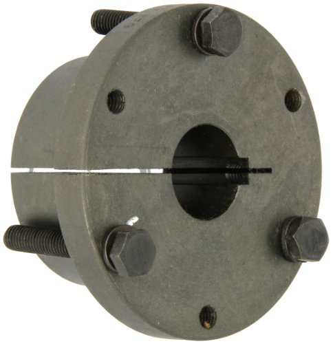 TB Woods Type SK SKM40MM Sure-Grip Bushing, Metric, 40 mm Bore, 71.4 mm OD, 47.6 mm Length, 791 lbs/in Torque, Standard Design, Standard Keyway