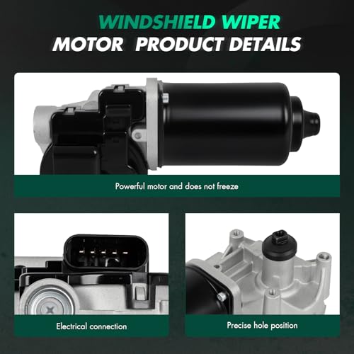 Image of SCITOO Windshield Wiper Motor Compatible for Ford for Windstar | Direct fit for 1997-2003 For Ford For Windstar|Replaces OE 1F2Z17508AA,F78Z17508AA|5 Pins|Fit for Front Wiper Motor