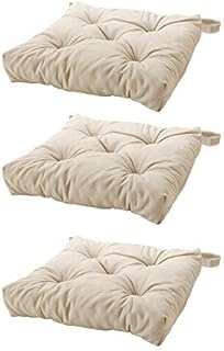 Ikea's MALINDA Chair cushion (3, Light Beige)