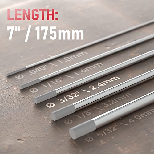 Image of YESWELDER TIG Welding Tungsten Electrode 2% Ceriated