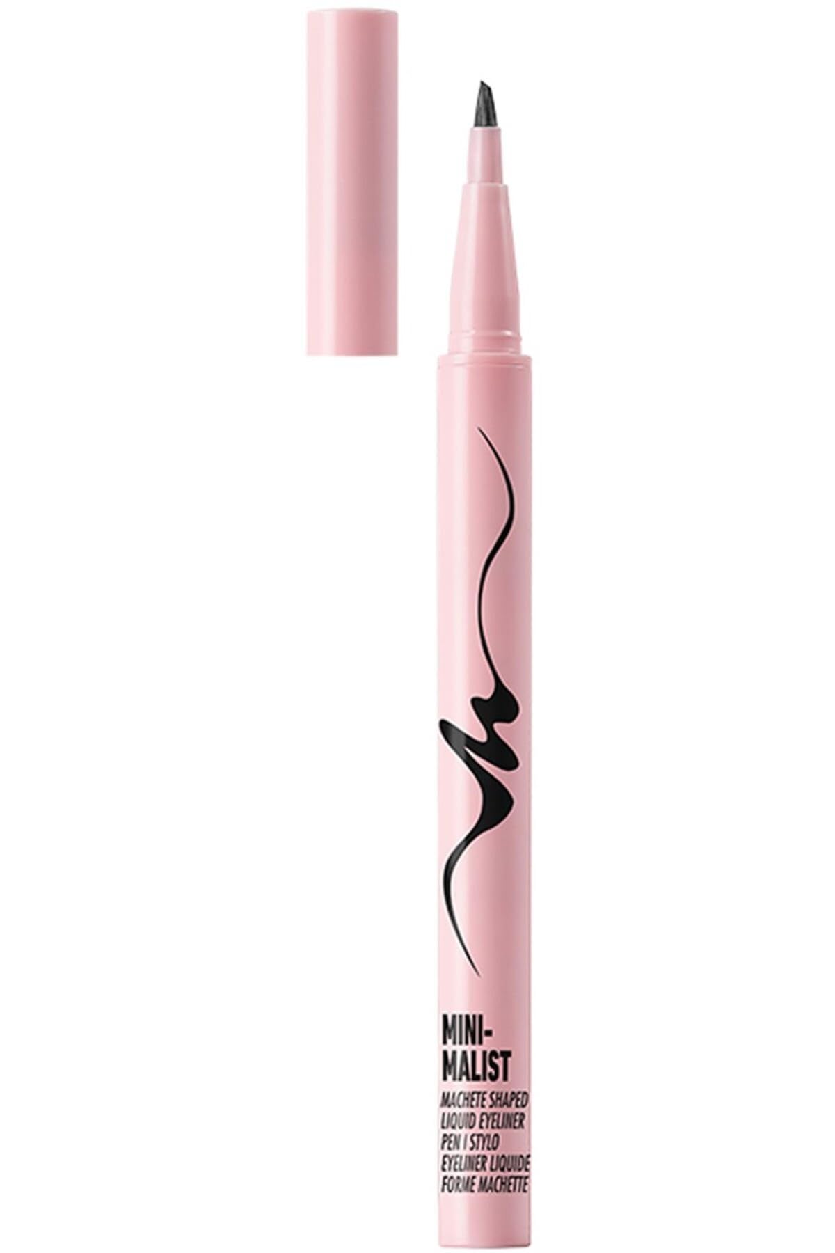 Miniso Lisanslı Minimalist Serisi Kesik Uçlu Eyeliner – İnce ve Kalın Çizgi Kontrolü Sağlayan Siyah Eyeliner (01 Siyah)