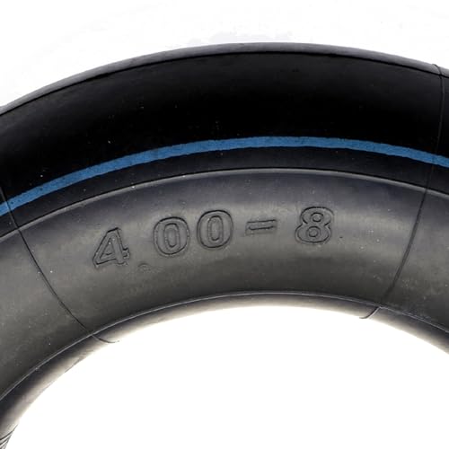 1 Stück Schlauch für Schubkarrenrad 4.00-8 Ersatzschlauch für Luftrad mit TR87 Winkelventil Schiebekarre Innenschlauch Schubkarre