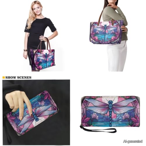 Bolso Tote para mujer con cartera a juego miniatura 2