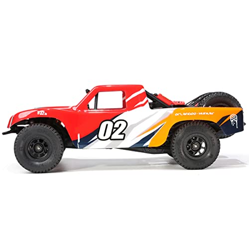 Image of FunXylophy RC Sport Racing Drift Car, 1 /32 2.4G Mini RWD RC Electric Straight Bridge Off-Road Short Truck Model (KIT Version /Red)