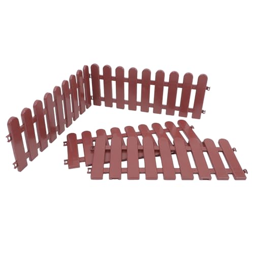 Toyvian Recinto Cani in Pvc 4 Pezzi per Rettili e Lucertole, Versatile per Giardino e Aiuole, Struttura Fai-da-te per Esterni e Spazi Verdi