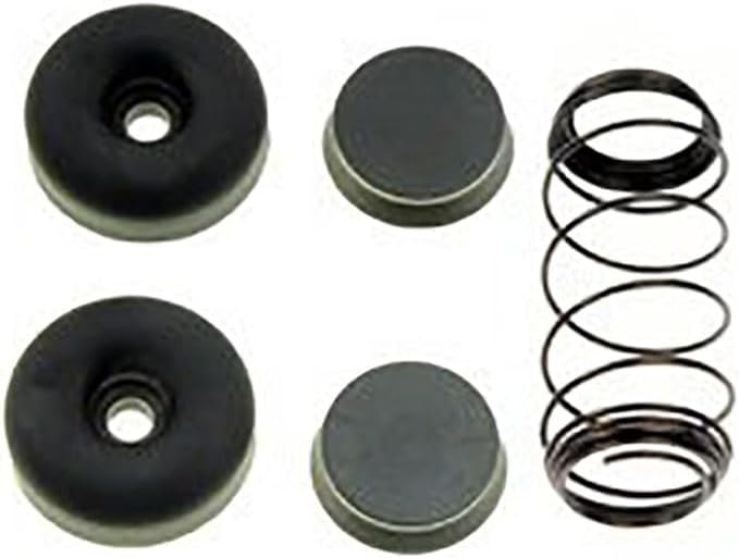 Front Drum Brake Wheel Cylinder Kit for American Motors Ambassador 1960 1961 1962 1963 for Jeep CJ7 1976 1977 Replacement 2275535, 2275539, 3004913 2 x