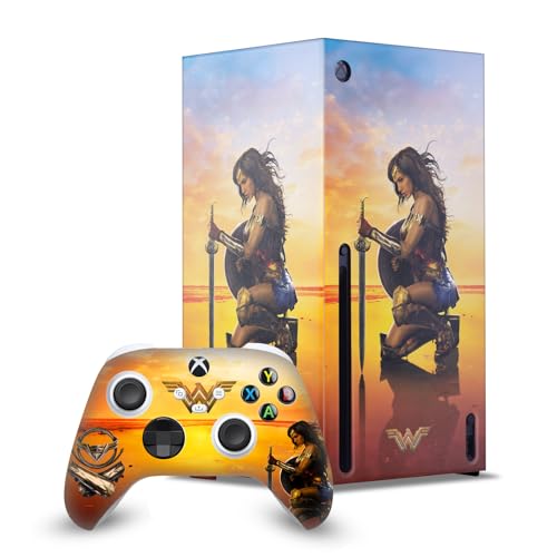 Xbox Series X skin Wonder Woman manette enveloppement de console de jeu