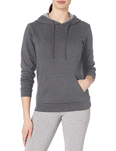 Soffe Women's Core Fleece Pullover Hoodie, Grey Heather, Medium