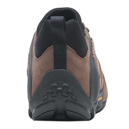 Image of Merrell Men's Chameleon 8 Stretch Tactical Work Shoes, Waterproof Nubuck & Mesh Upper Ultra-Lightweight Hiking Combat Boots