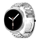 Tour de poignet : Le bracelet Galaxy Watch 8 Classic 46mm est réglable et s'adapte aux poignets d'une circonférence comprise entre 140 mm et 220 mm. Il est livré avec un outil permettant de retirer les maillons afin d'ajuster la longueur du bracelet, ce qui facilite le retrait des maillons superflus pour un ajustement parfait à votre poignet.