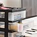 IRIS 7-Drawer Storage Cart with Organizer Top, 1 Pack, Black