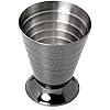 Barfly Bar Measuring Cup, 2.5 oz., Gun Metal Black
