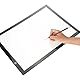 Solong Leuchttablett mit 3 Helligkeitsstufen, verstellbar, A2 / A3 / A4, ultradünn, mit LED-Zeichenpanel, tragbar, mit Berührung-Steuerung, USB, für Zeichnungen, Architektur, Kalligraphie, A4 …