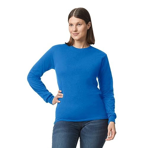 Image of Gildan Adult DryBlend Long Sleeve T-Shirt, Style G8400, 2-Pack