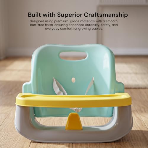 Image of Baybee 3 in 1 Baby Swing Chair | Hanging Jhula for Kids with Removable Food Tray | Baby Swing Jhula with Safety Guard & Backrest | Secure Seat Belt jhula for Kids 0 to 3 Years
