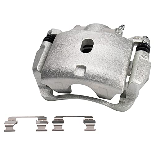 Image of TRQ Front Left Brake Caliper w /Bracket Drivers Side Compatible with 2012-2016 Honda CR-V