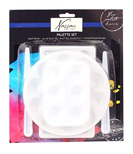 Art Sensations Nassau Fine Art-Juego de paletas variadas, Blanco, normal Cover