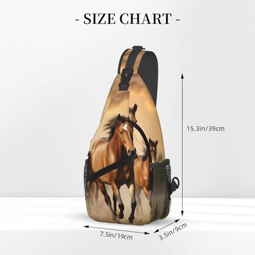 Bolso cruzado diagonal para hombre tipo sling miniatura 3