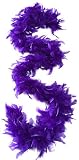 American Feathers 50 Gram Chandelle Boas (Purple)