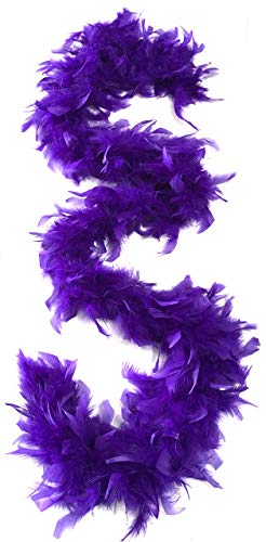 American Feathers 50 Gram Chandelle Boas (Purple) #TOP2