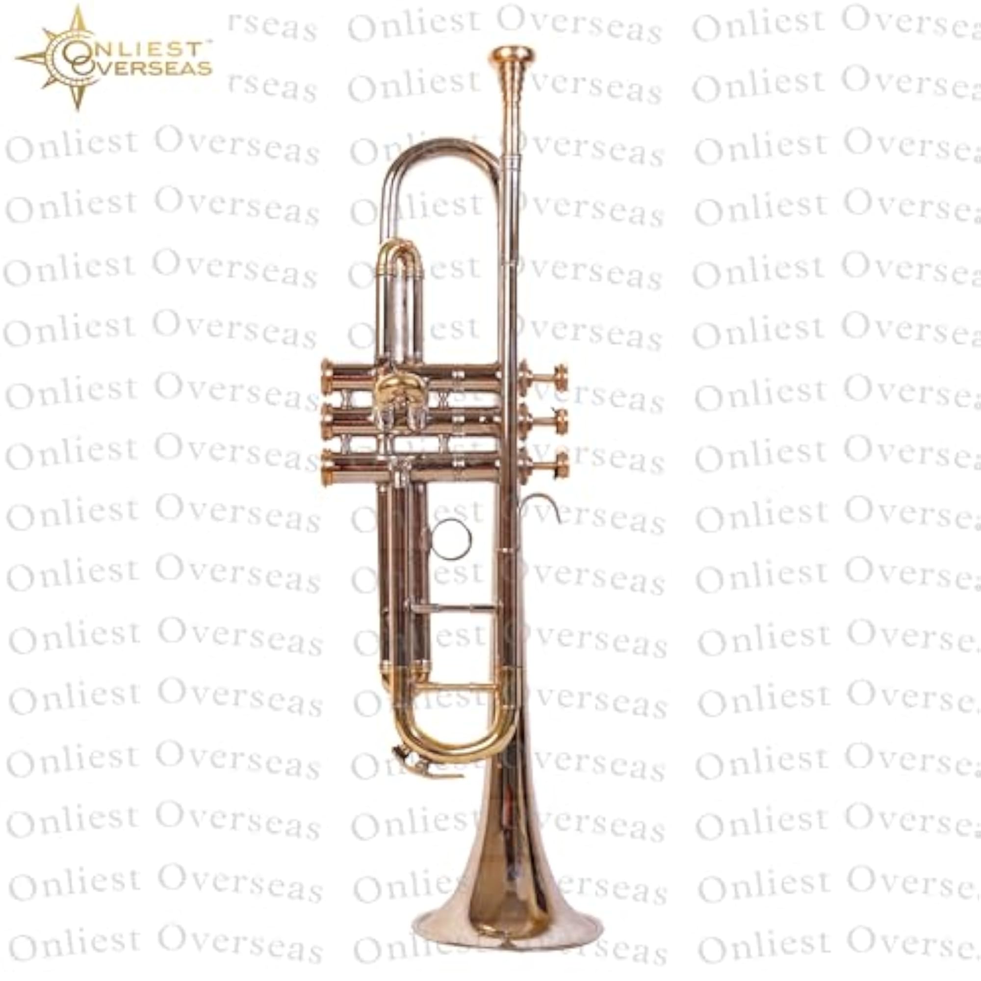 Brass Bb Trumpet with Mouthpiece & Bag
