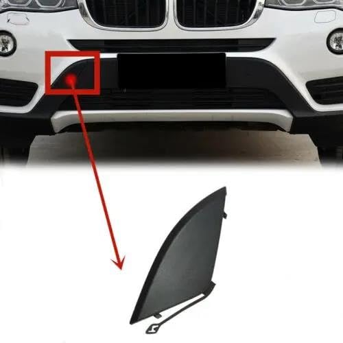 Cache De Crochet De Remorquage Pour BMW X3 F25 M-Paket (2011-2014) - Numéro OEM 51118052086 - Non Peint