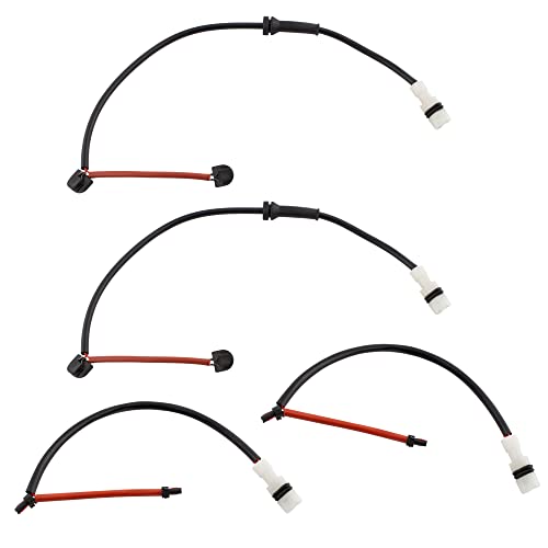 Boxi 4Pcs Front Left + Right + 2 Rear Brake Pad Wear Sensor Compatible With Porsche Cayman 2006-2010 / Boxster 2005-2010 Replace# 98761267601 99761275500 #TOP25