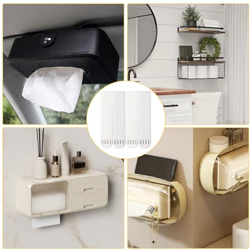 Image of 24 Pairs Picture Hanging Strips Heavy Duty, 48 Strips Picture Hangers Removable Wall Hangers Without Nails for Frames Mounting Wall Decor Refill Adhesive Poster Strips