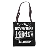 Adventure Girls Road Trip Vacation Travel Girls Road Trip Tote Bag