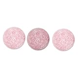 TOYANDONA Ballons De Football De Table 36mm Lot De 3 Pièces en Plastique Mat Rouge Access...