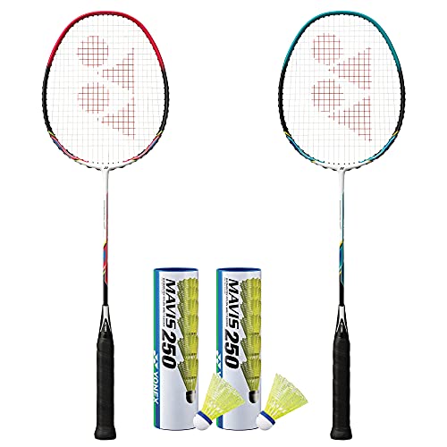 YONEX Nanoray 11F Badminton Combo Set (Nanoray 11F Racket + Mavis 250 Shuttlecocks)