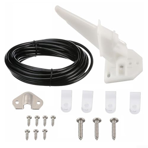 Kit de velocímetro marino que incluye tubo de 20 pies, mide hasta 80 mph para Faria y para vehículos marinos compatibles con medallón