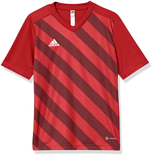 Maillot adidas Entrada 22 enfant rouge idéal pour le sport scolaire