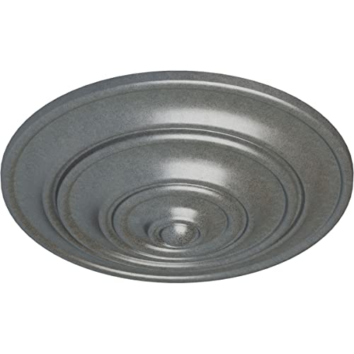 Medallón de techo rustico Ekena Millwork CM13CLACS decoracion clasica cobre 3