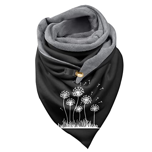 AMDOLE Bufanda de chal a cuadros, bufanda bohemia, chales, envolturas de invierno, bufandas cortas cálidas, bufanda larga de otoño, New7-d, Talla única