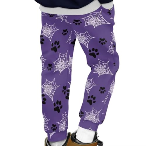 Pinupub Boys Jogger Sweatpants Comfy Lightweight Elastic Waist Stretch Kids Cute Graphic Sport Pants2