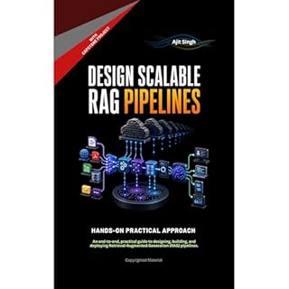 Design Scalable RAG Pipelines Audiolibro Por Ajit Singh arte de portada