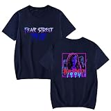 Zospemf Fear Street Part One 1994 T-shirt vintage à manches courtes et col rond Unisexe, bleu marine, 4XL