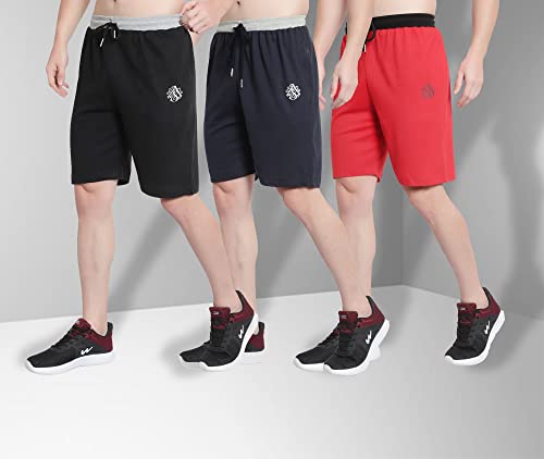 Image of OORA Men's Plus Sizes Cotton Shorts M to 5XL, 28 to 48 Inches Waistline
