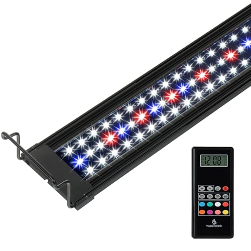 WaterRebirth Wireless LED Aquarium Light Strip 20-26in