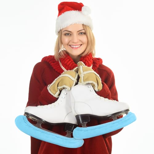 image for Sumind 4 Pcs Ice Skate Guards Youth Soakers for Figure Skates Ice Skat