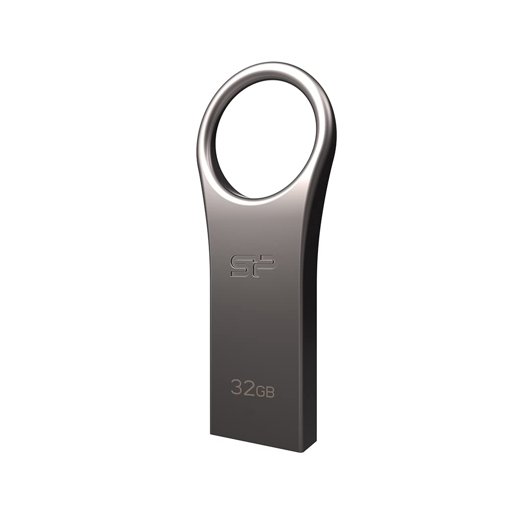 SP Silicon Power Silicon Power 32GB USB 3.0 Flash Drive with Keychain Hole Key Ring Design, Waterproof Dustproof Metal Casing Thumb Drive Pen Drive Memory Stick - Jewel J80 Series-image-46