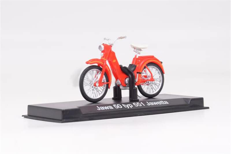 Moto Soviétique JAWA 50 TYP 551 JAWETTA 1/24 modèle miniature fini FloZ Modimio pour collection