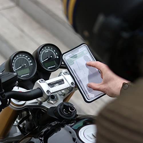 Image of Shapeheart - Magnetic Motorbike Phone Holder Pro | Anti Vibration | Waterproof Motorcycle Handlebar Phone Mount | 360 Orientation